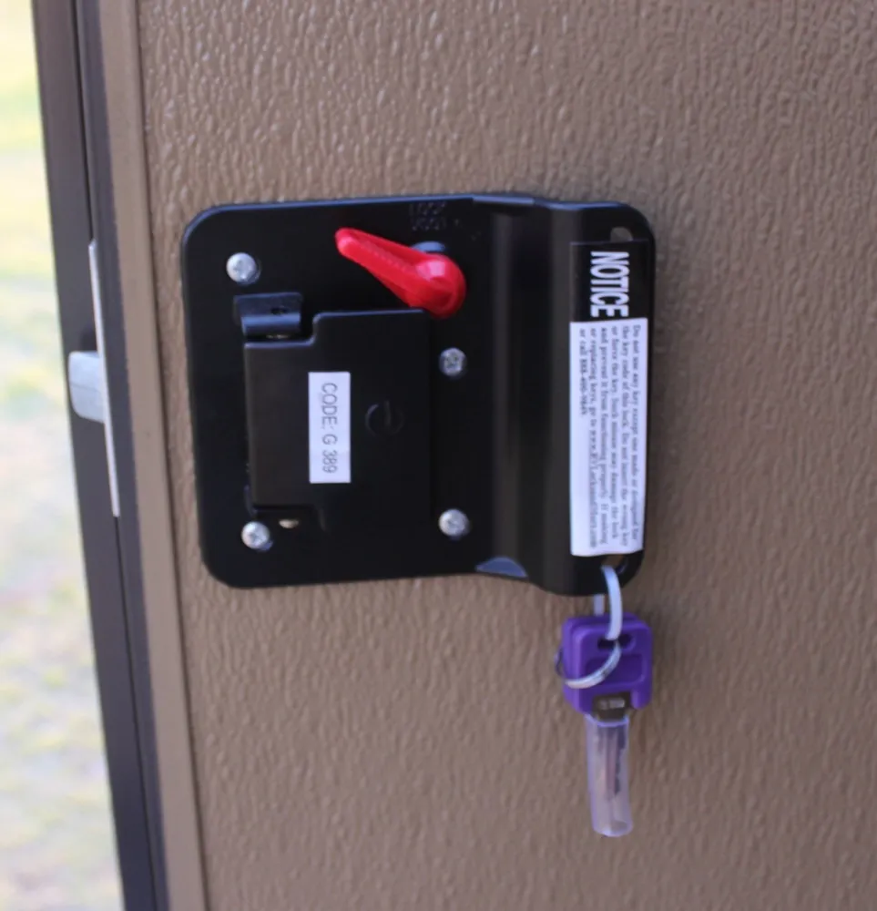 Steel deadbolt lock